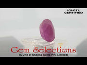 5.36 Ratti Natural Neo Burma Ruby with Govt. Lab Certificate-(5661)